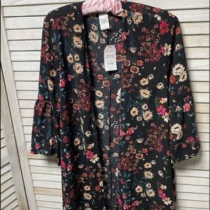 time and tru wrap cardigan